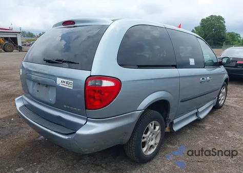 2003 Dodge Grand Caravan Sport из США, поврежденный, VIN 2D4GP44L03R155716